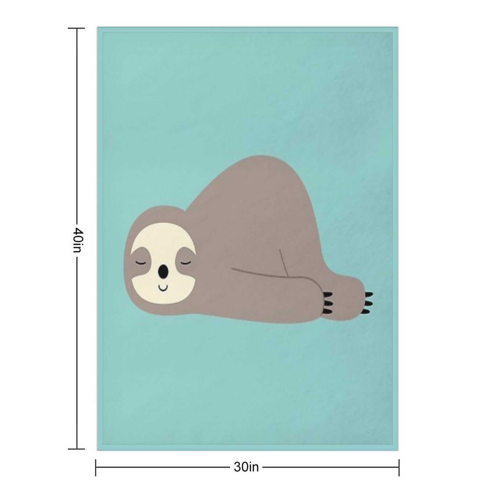 Do Nothing Durable Throw Blanket