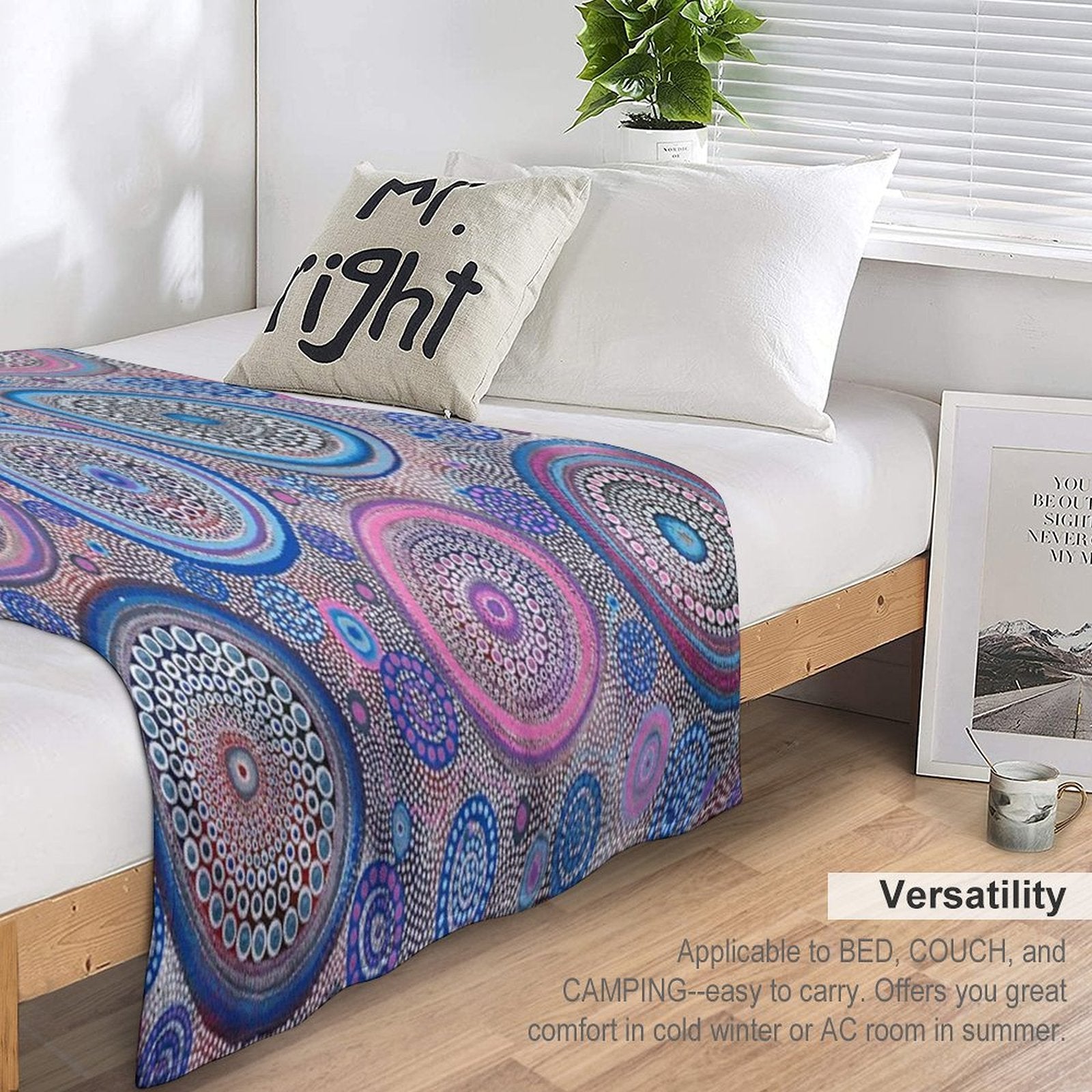 Seven Sister's Dreaming Comfort Throw Blanket