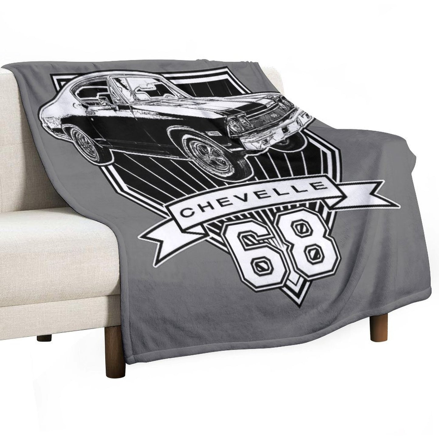 1968 Chevelle Versatility Throw Blanket