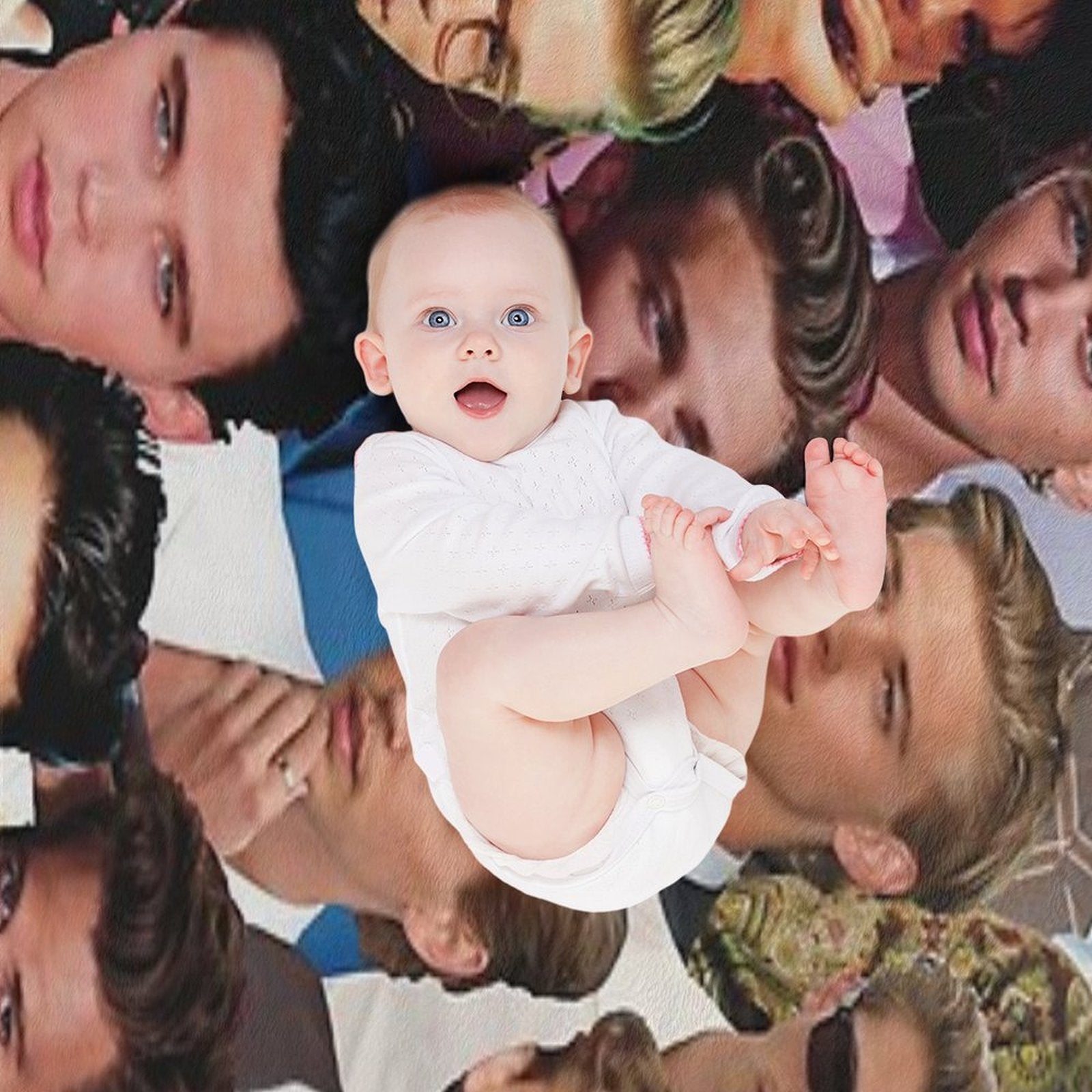 Austin Butler Photo Collage Versatility Throw Blanket