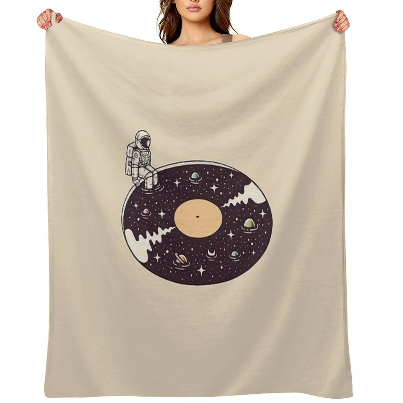 Cosmic Sound Quick-dry Throw Blanket
