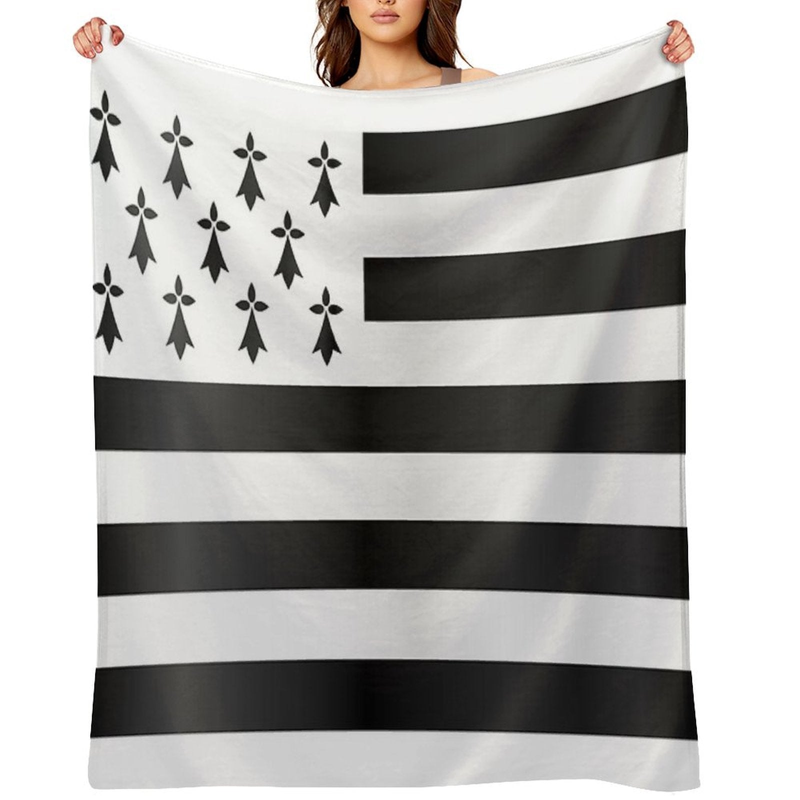 Drapeau Breton Lightweight Throw Blanket