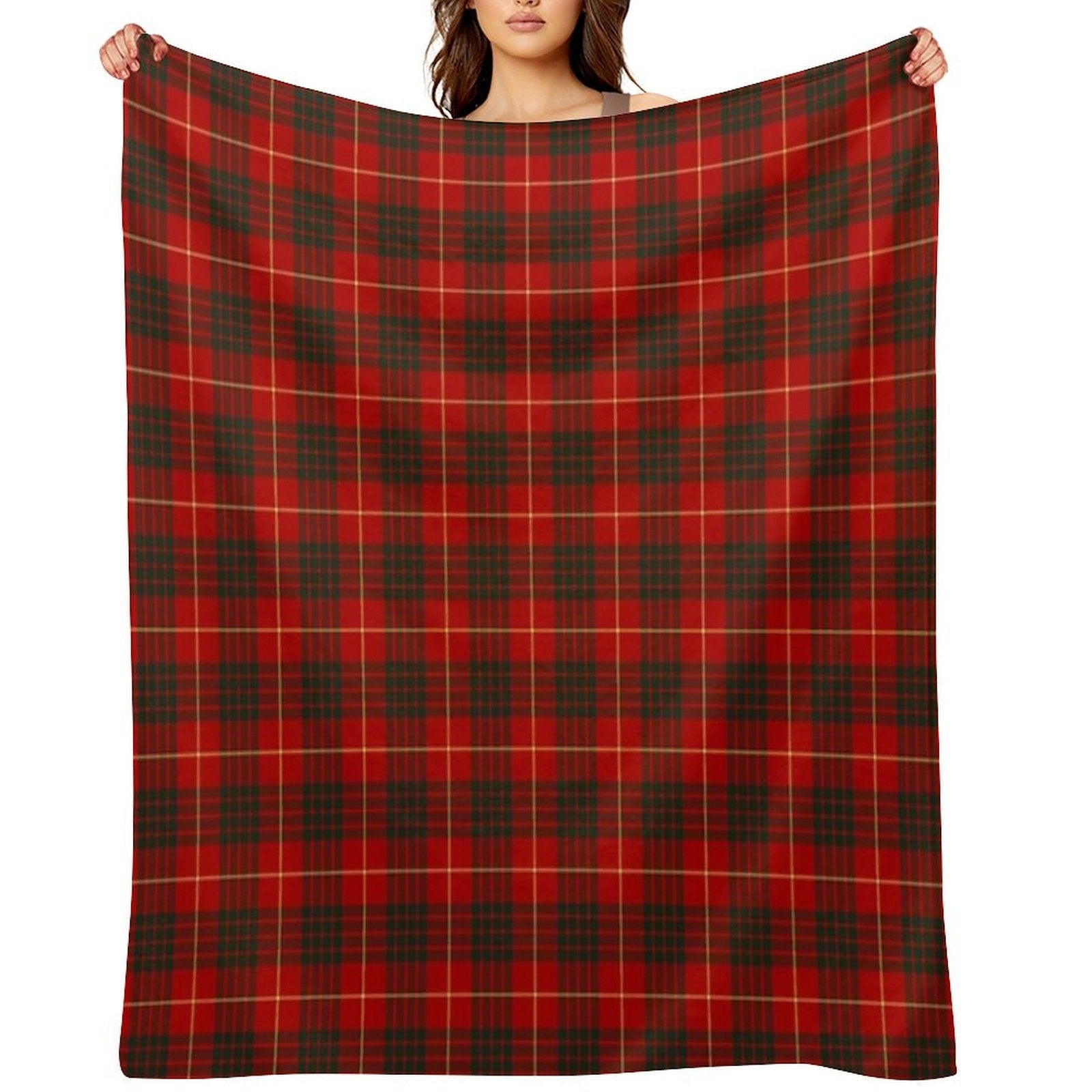 Clan Cameron Tartan Quick-dry Throw Blanket