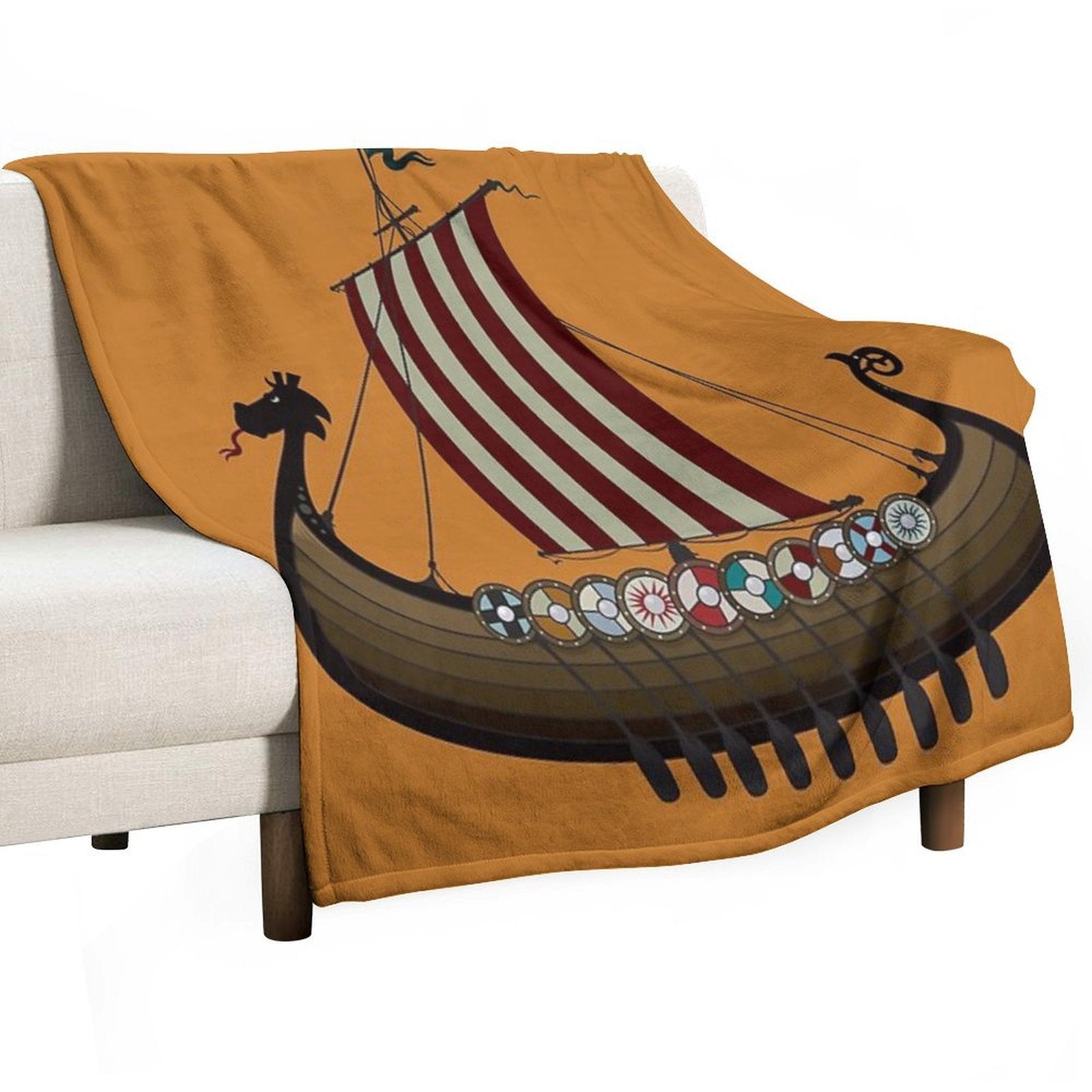 Vikings Comfort Throw Blanket