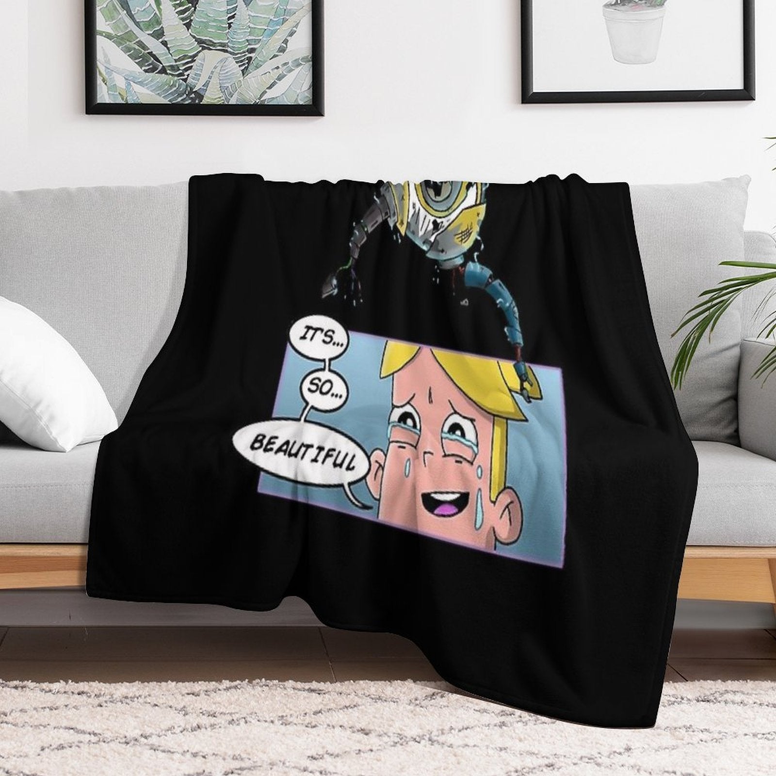 Final Tv Space The Death of KVN Comfort Throw Blanket