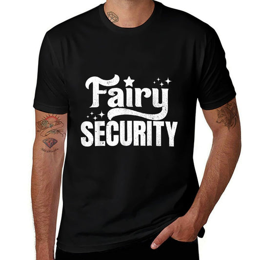 Fairy Security Protection Squad Birthday Family Men Brother  Relaxed-fit T-Shirt
