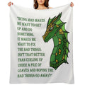 Sundew Quote [OUTDATED!! SEE DESCRIPTION!!] Lightweight Throw Blanket