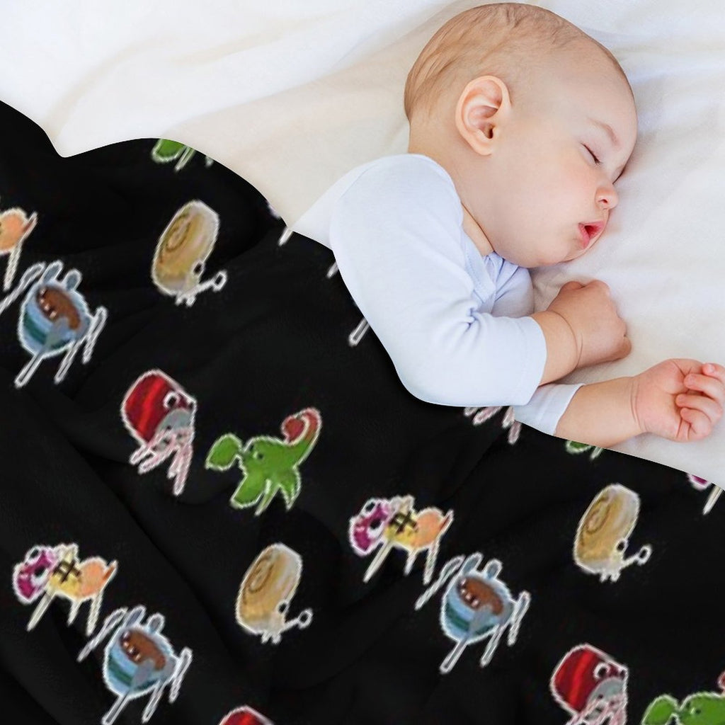 Bugsnax Best Of Bugsnax Pack For Fans Durable Throw Blanket