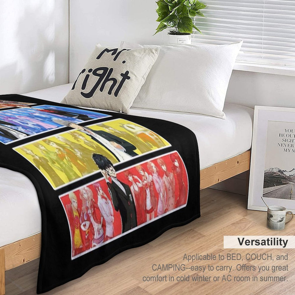 Persona Series Characters Durable Throw Blanket