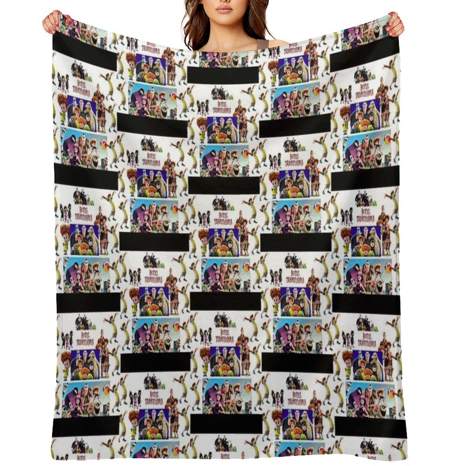 Hotel Transylvania Quick-dry Throw Blanket
