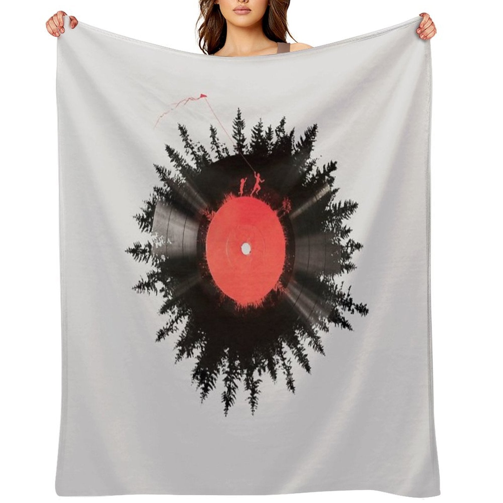The Vinyl of My Life Anti-pilling Throw Blanket