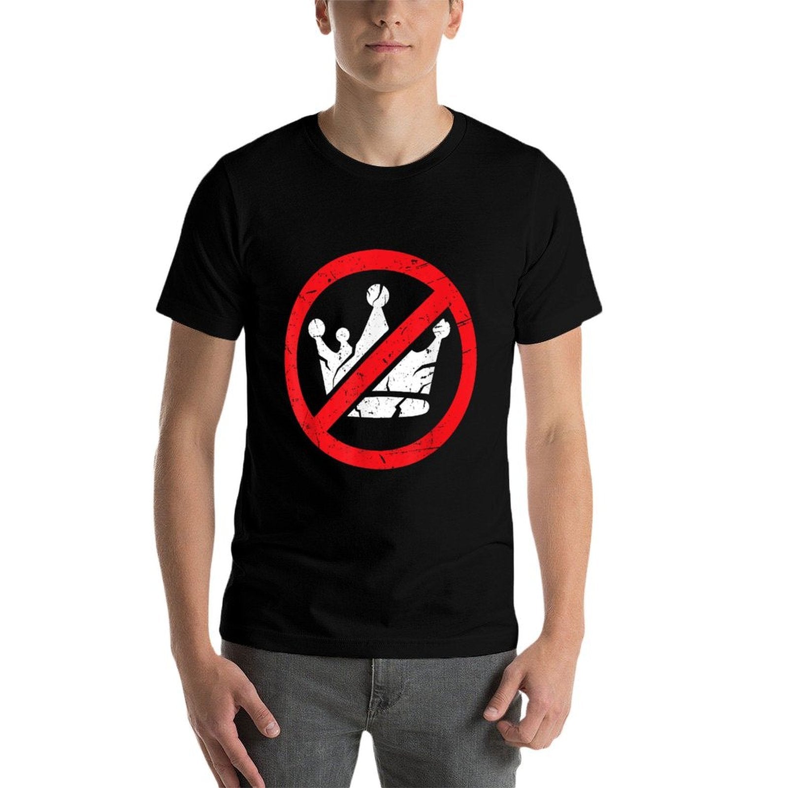 Vintage No Kings Since 1776 USA 4th Of July Free  Versatile T-Shirt