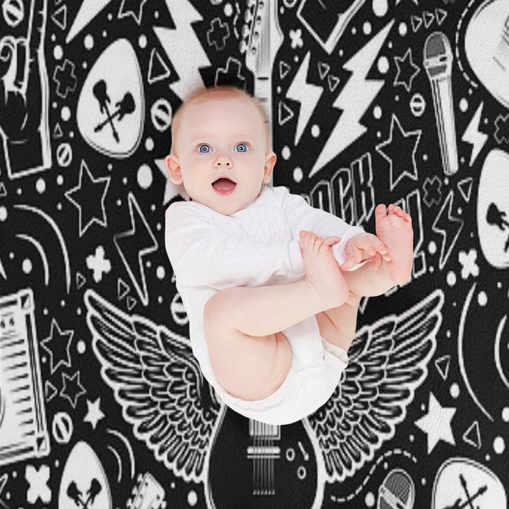 Rock Stampade Multi-functional Throw Blanket
