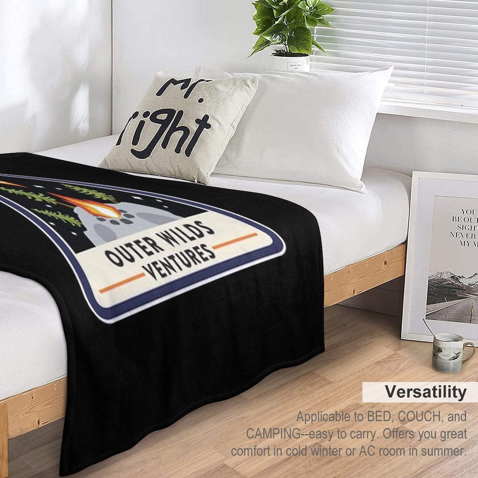 Outer Wilds Ventures Comfort Throw Blanket