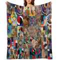 Sonia Delaunay Lightweight Throw Blanket