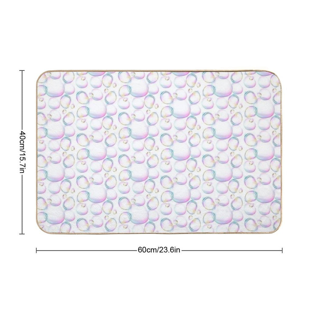 The Magic Bubbles  Stain-Proof Bath Mat