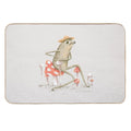 Awkward Toad  Repositionable Bath Mat