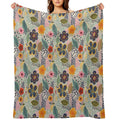 Secret Garden Travel-friendly Throw Blanket