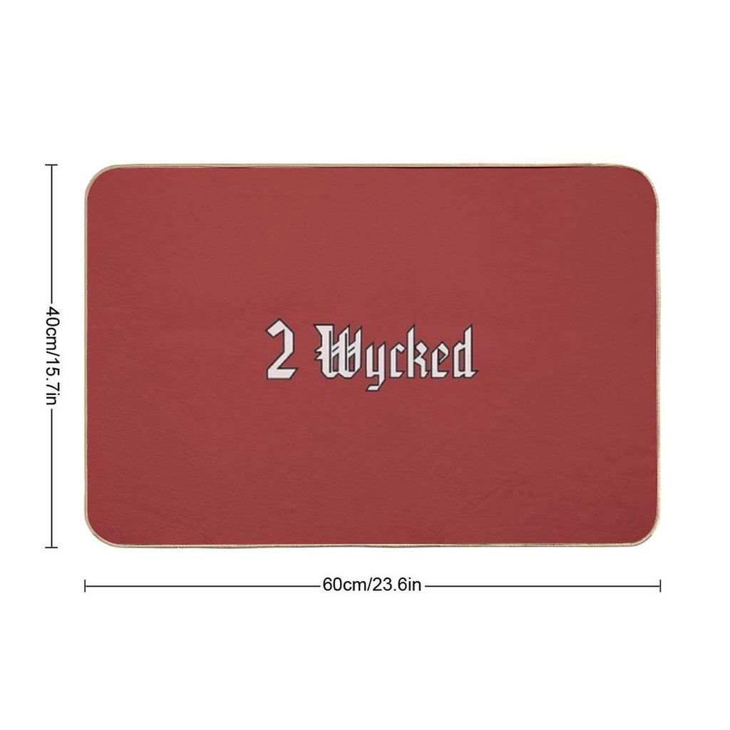 2 Wycked  Toxin-Free Bath Mat