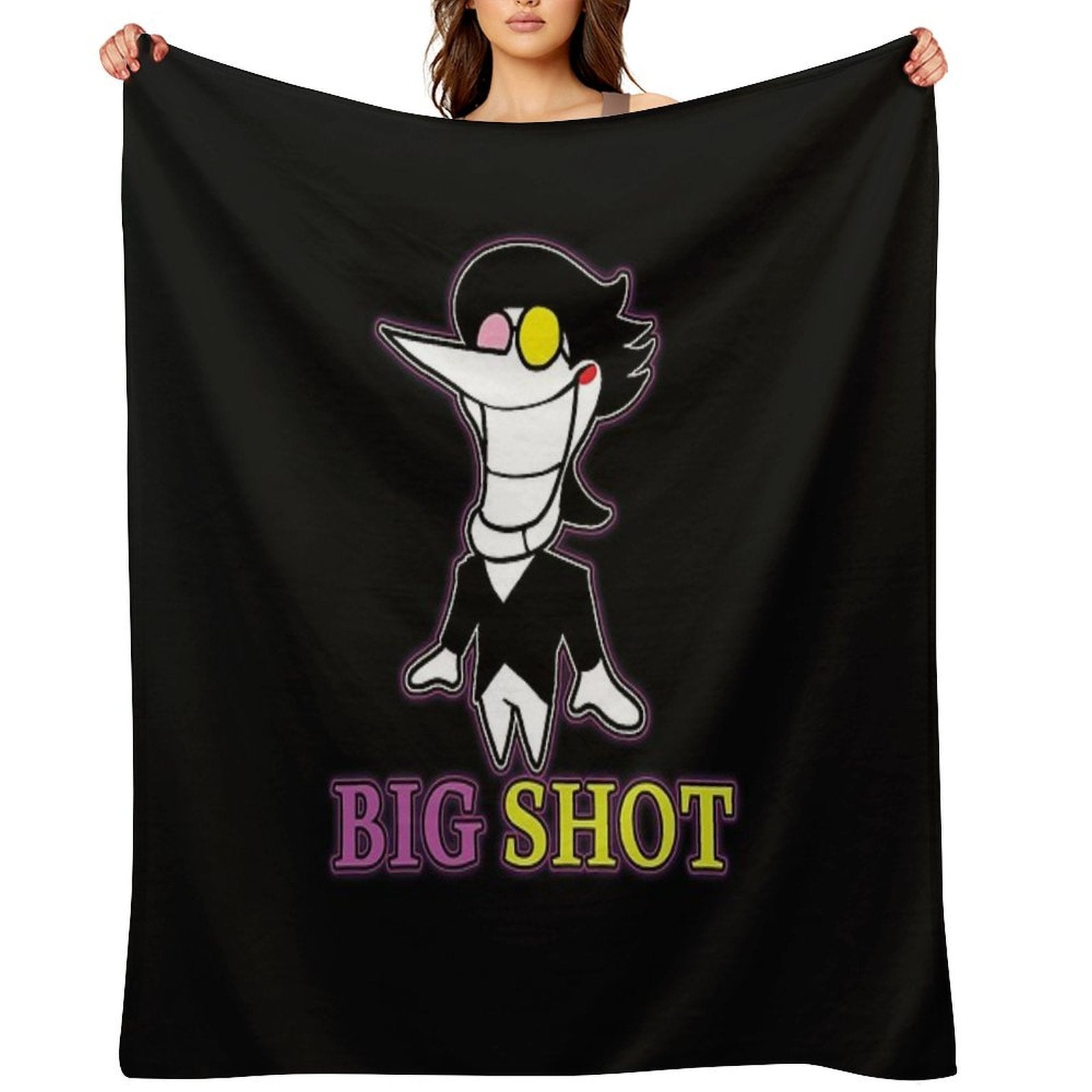 Spamton G Spamton Quick-dry Throw Blanket