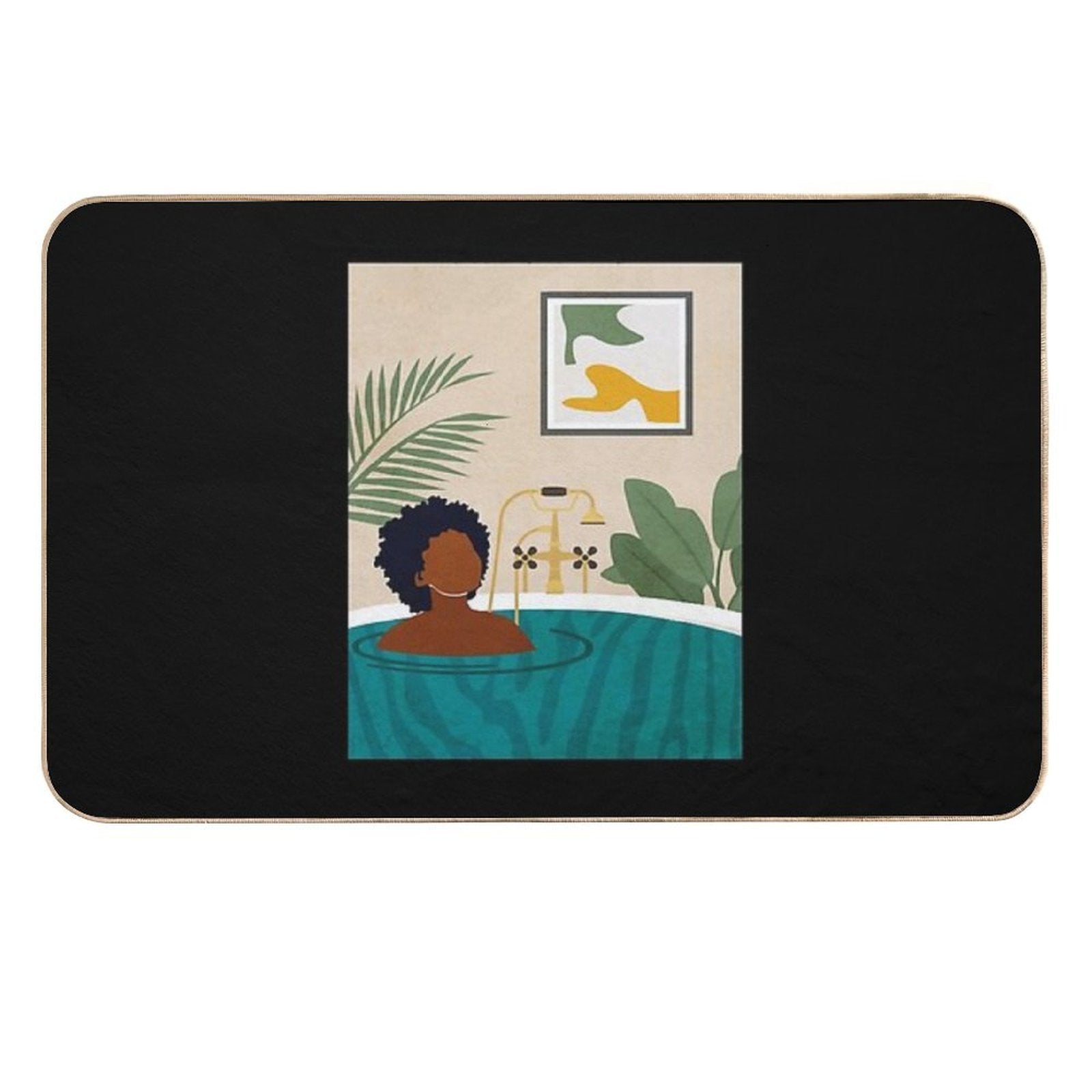 Bathtub Relaxation  Eco-Friendly Bath Mat
