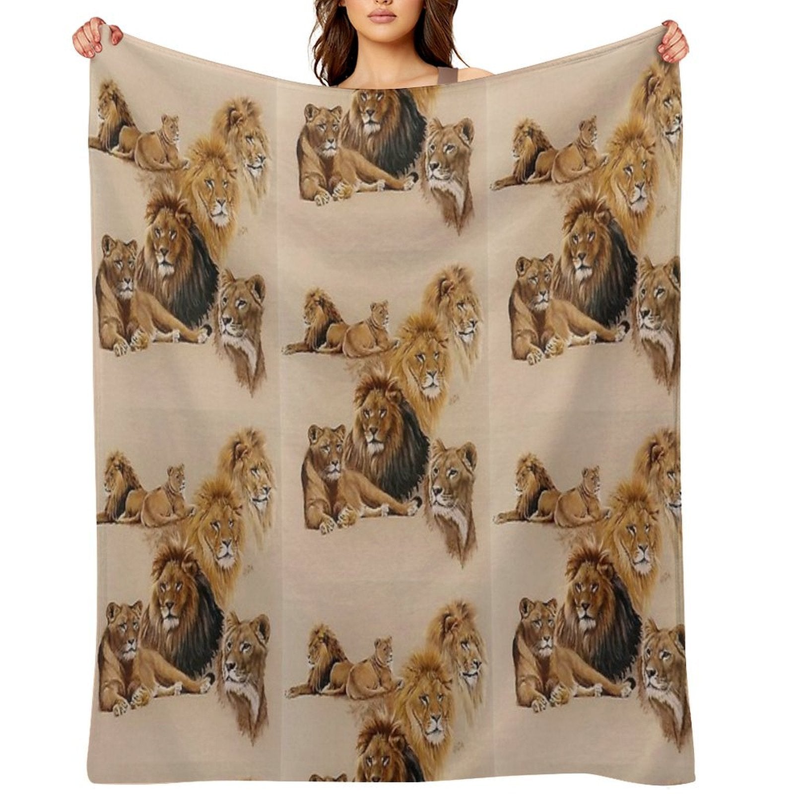 Golden Days Shrink-resistant Throw Blanket