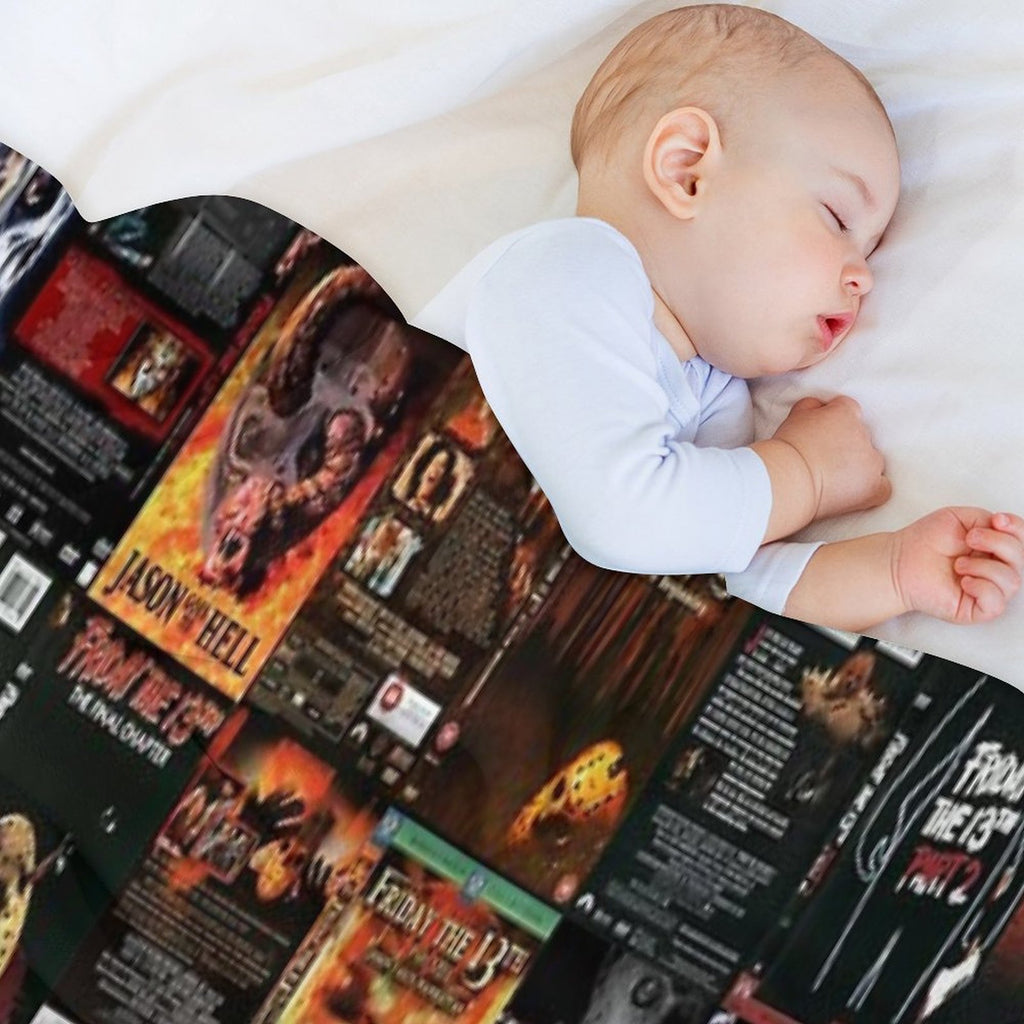Jason Friday The 13th Movie Covers Quick-dry Throw Blanket