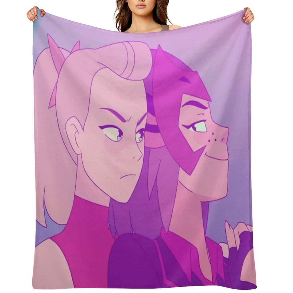 Catradora Prom No. 1 Anti-pilling Throw Blanket