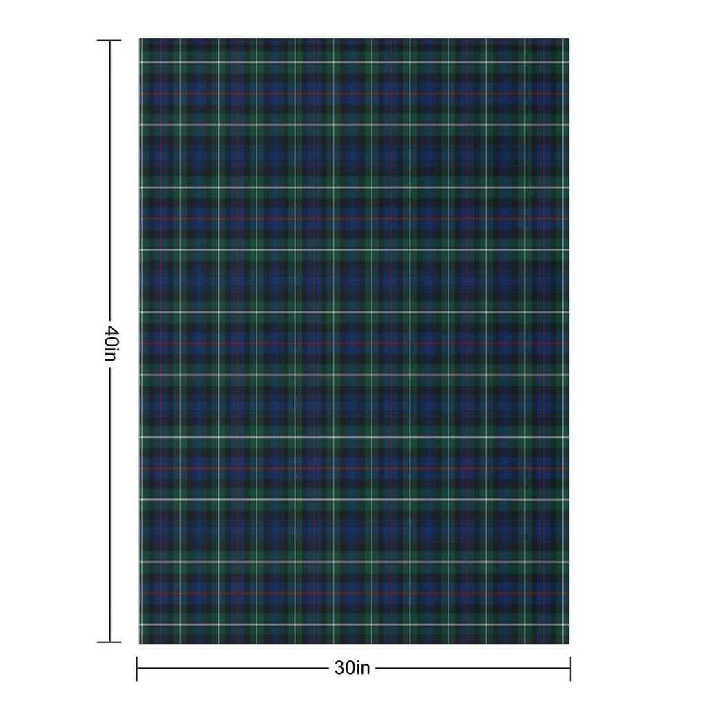 Clan Mackenzie Tartan Lightweight Throw Blanket