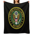 Army - US Army Retired Eco-conscious Throw Blanket