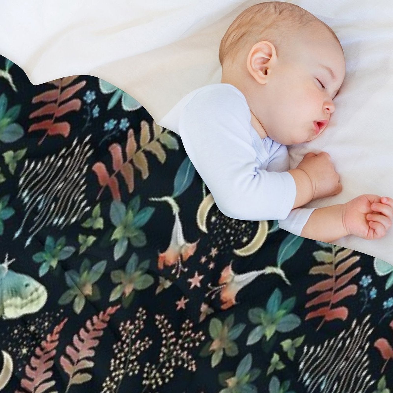 Mystic Woodland Dragon Autumn Wrinkle-free Throw Blanket