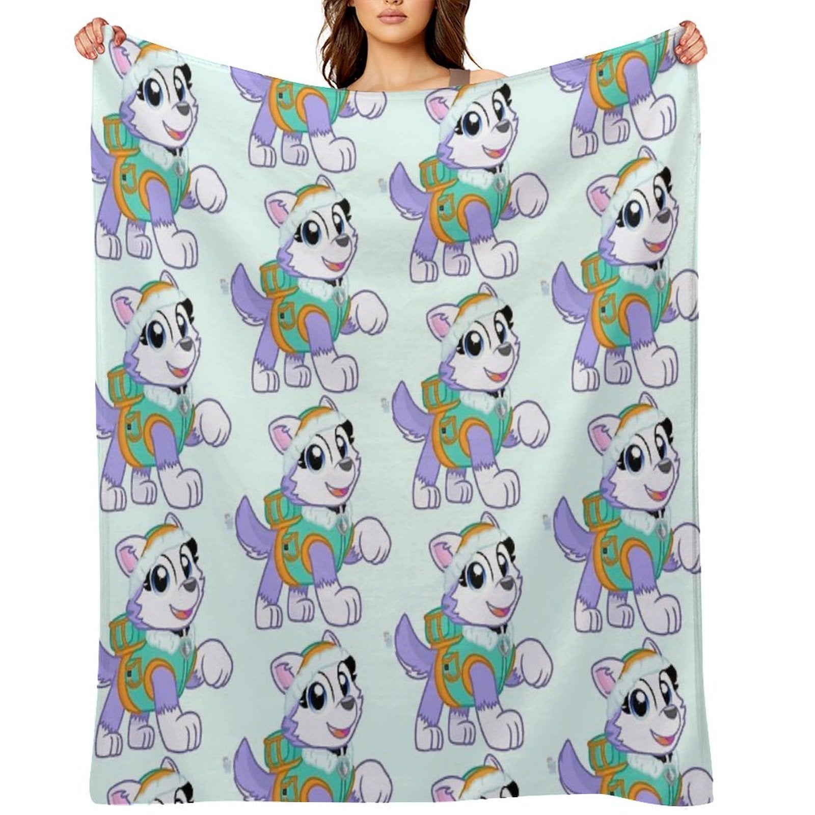Everest The Husky PAW Patrol Velvety-soft Throw Blanket