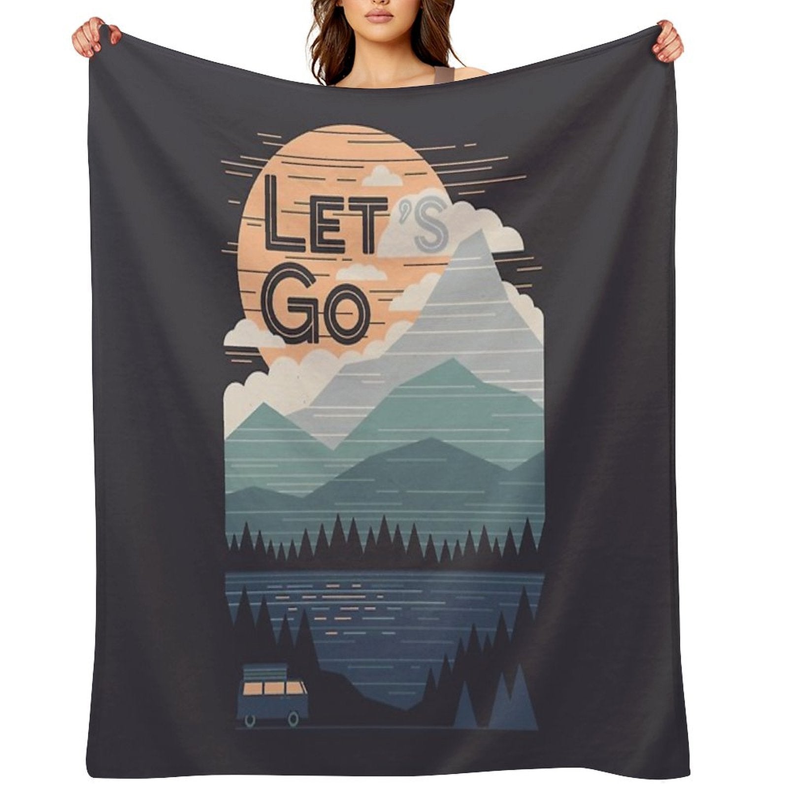 Let's Go Comfort Throw Blanket