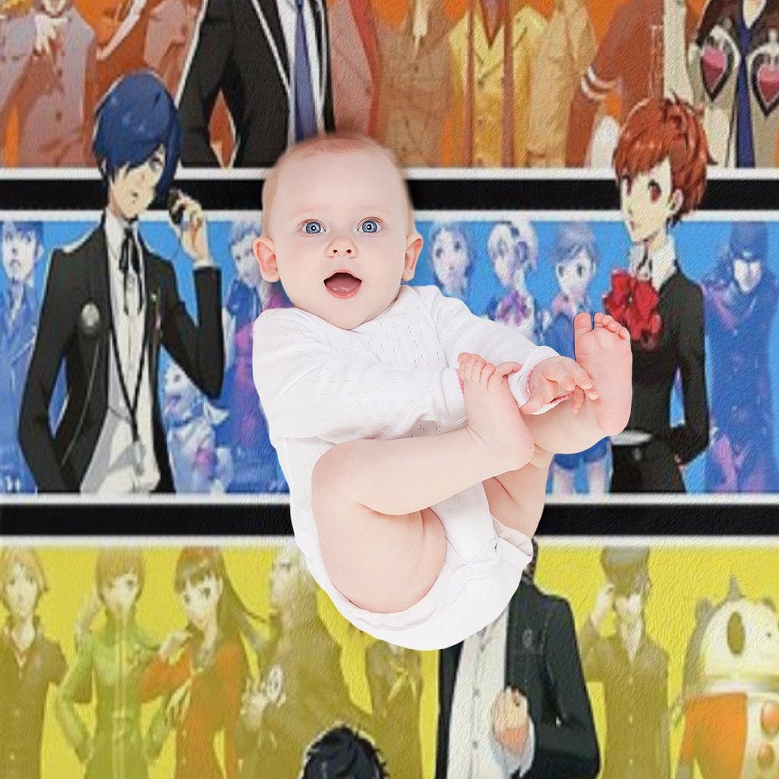 Persona Series Characters Durable Throw Blanket