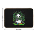 Panda Hippie Stoner  Easy Maintenance Bath Mat