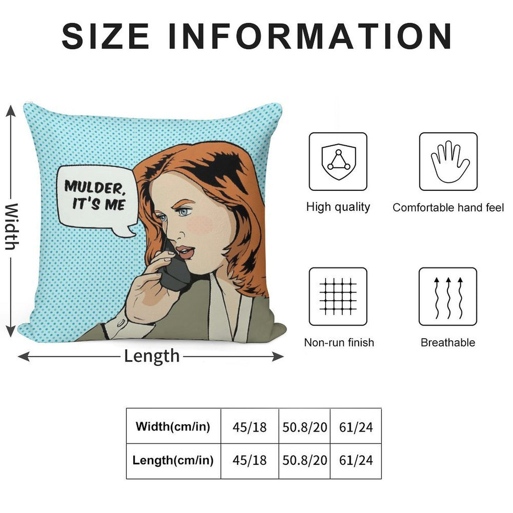 Pop Scully Soft High-Density Material Throw Pillow