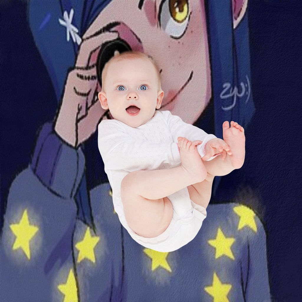 Coraline Shining Stars Versatility Throw Blanket