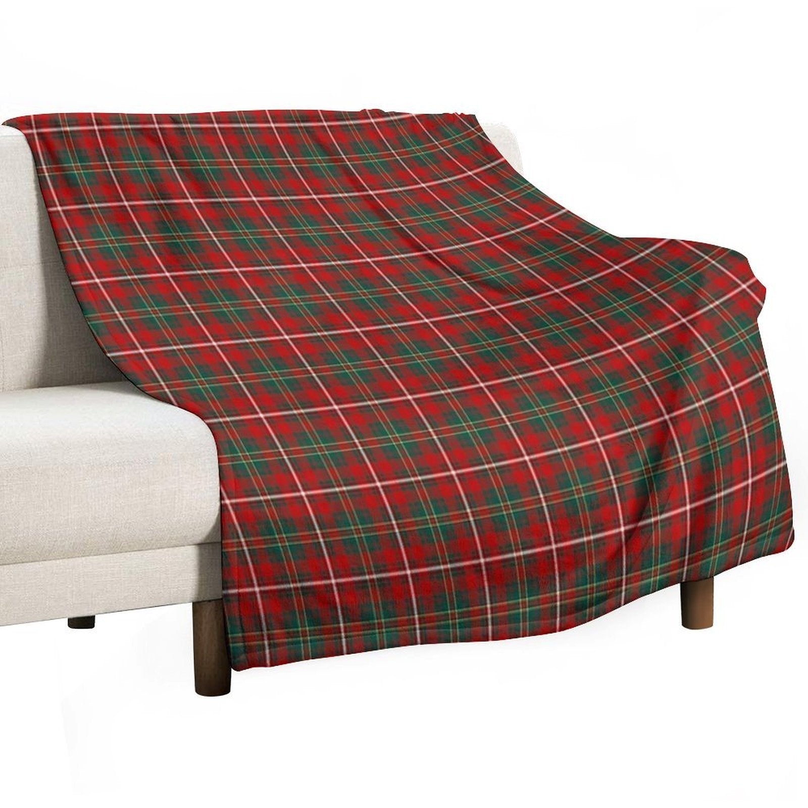 Clan Hay Tartan Comfort Throw Blanket