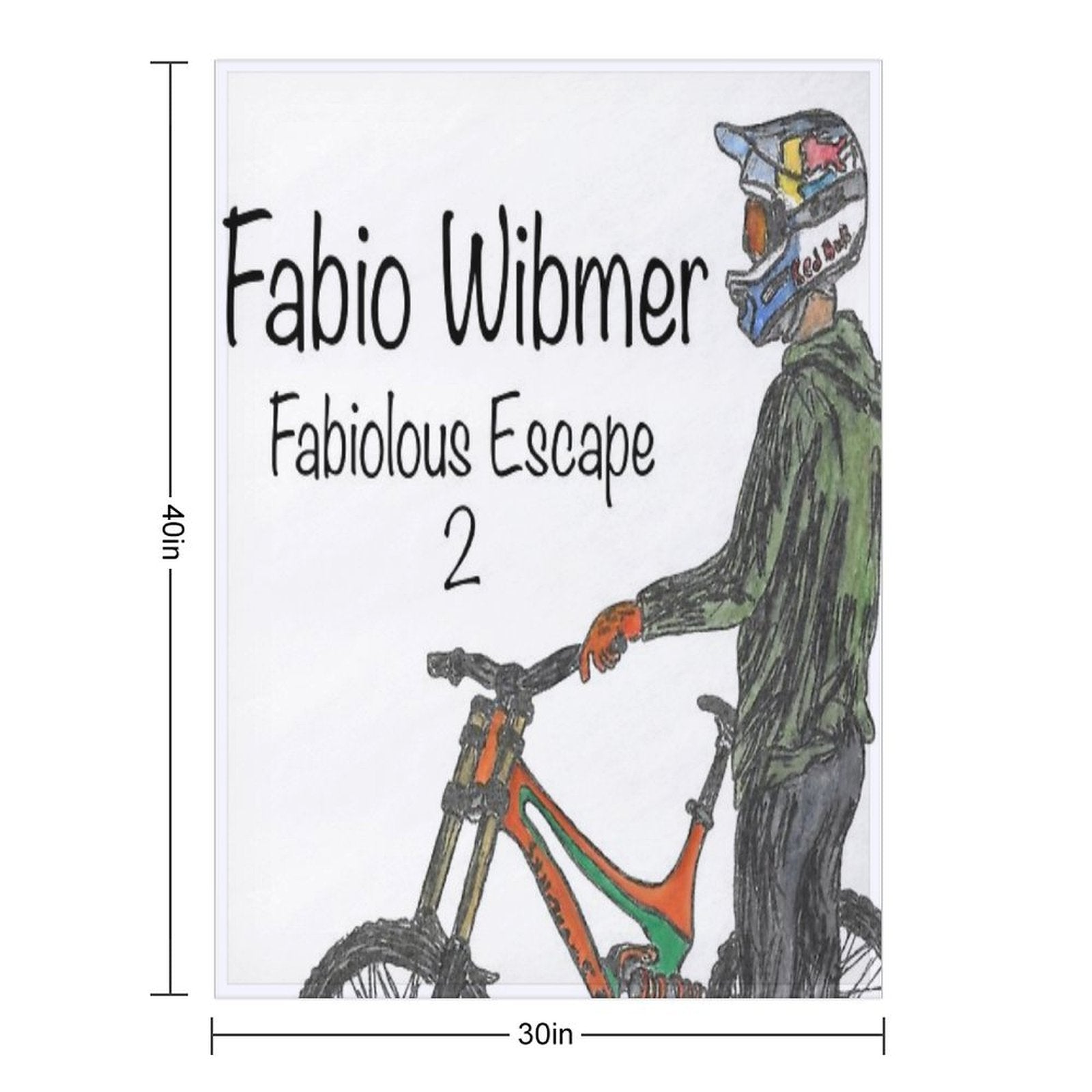 Fabio Wibmer Fabiolous Escape 2 Gift-ready Throw Blanket