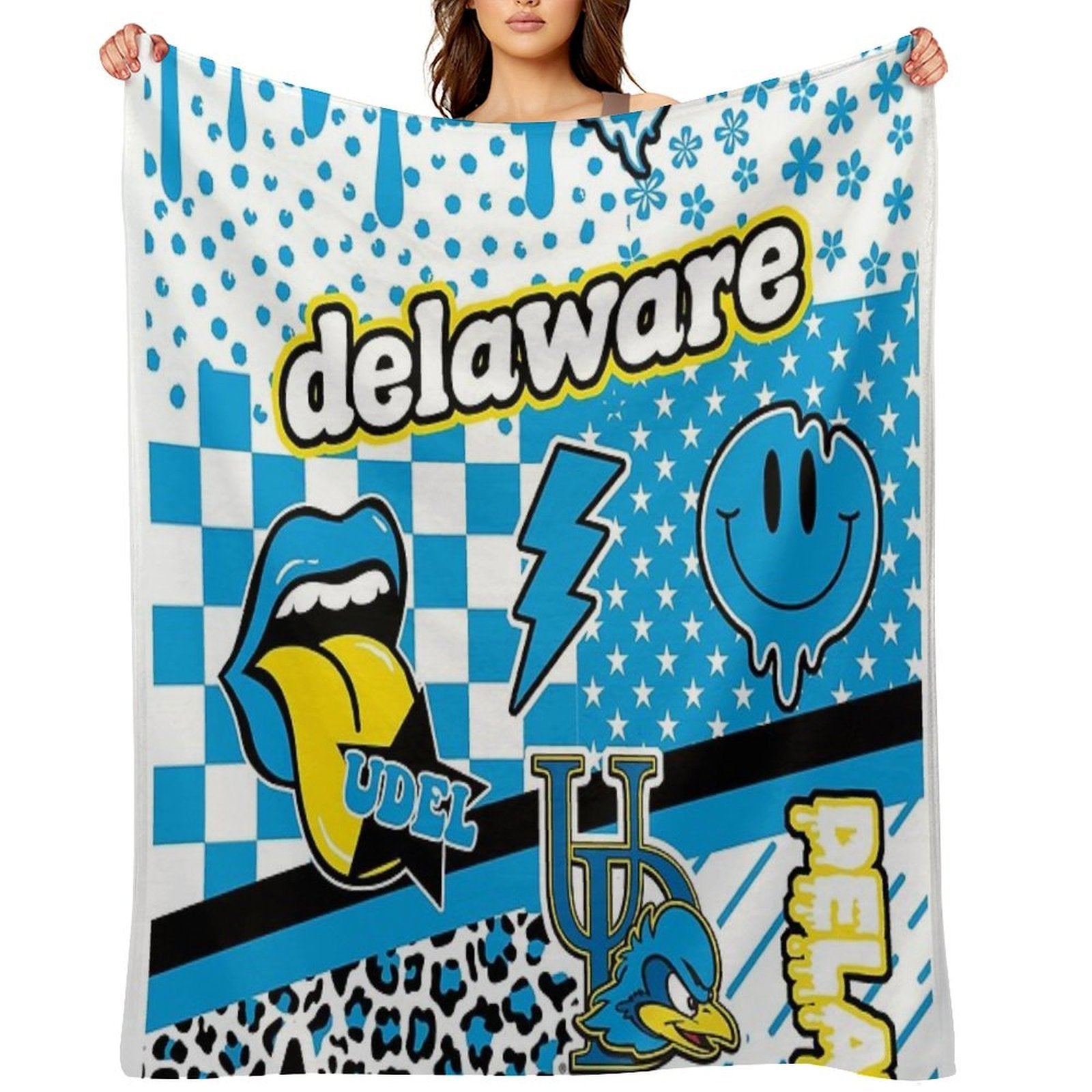 Delaware Velvety-soft Throw Blanket