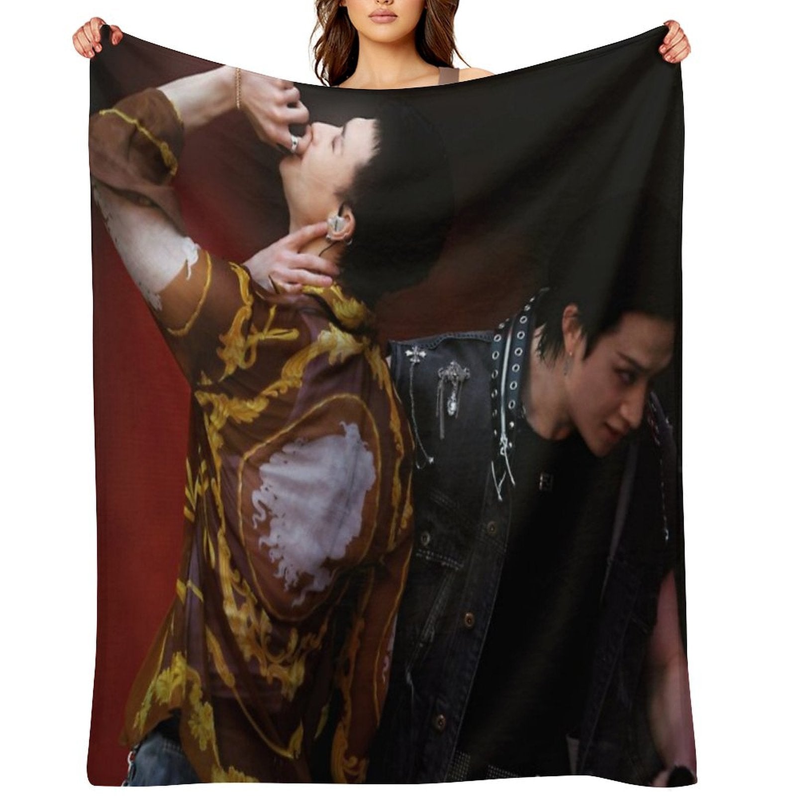 Chan And Hyunjin- Escape Lightweight Throw Blanket