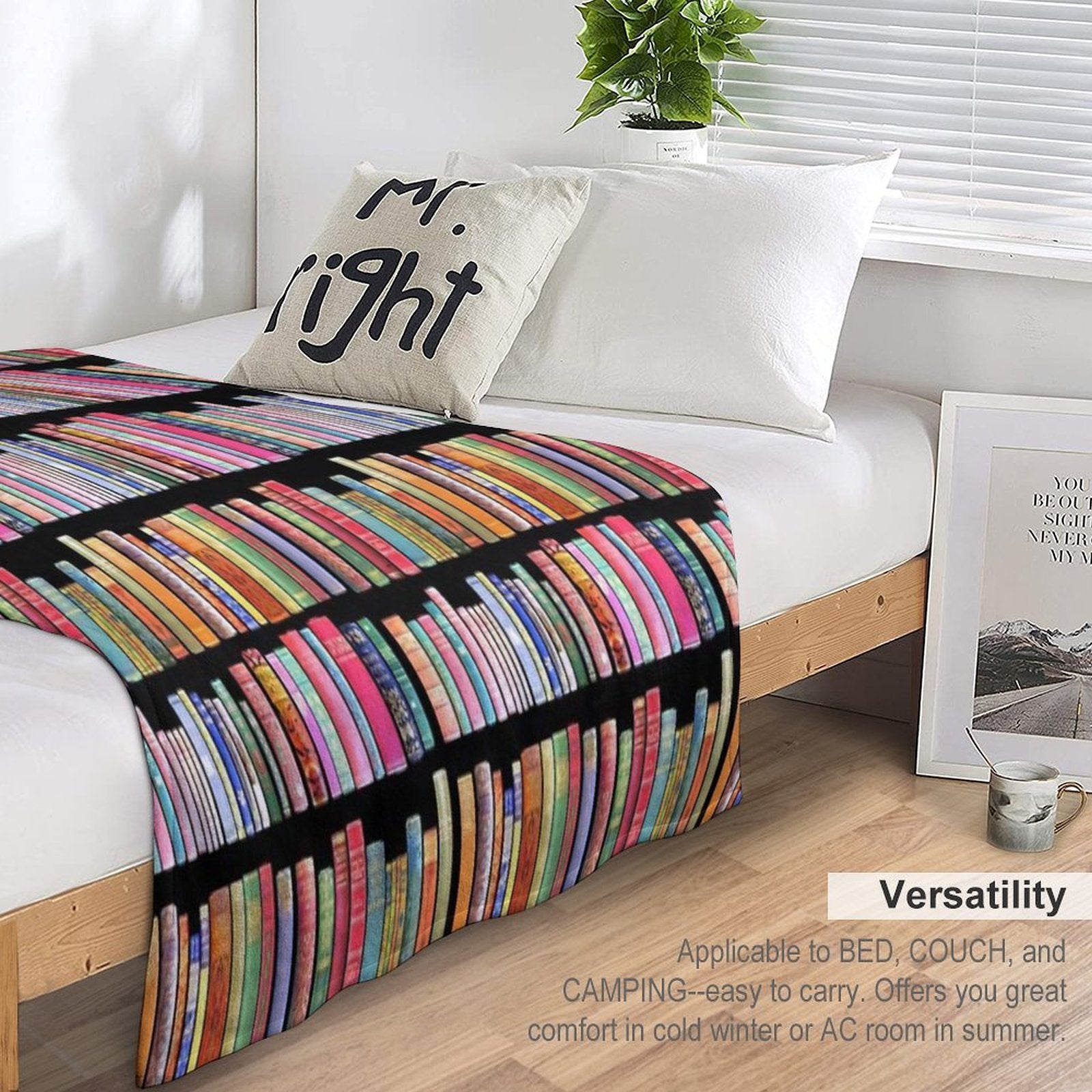 Bookworms Delight  Antique Book Library for Bibliophile Versatility Throw Blanket