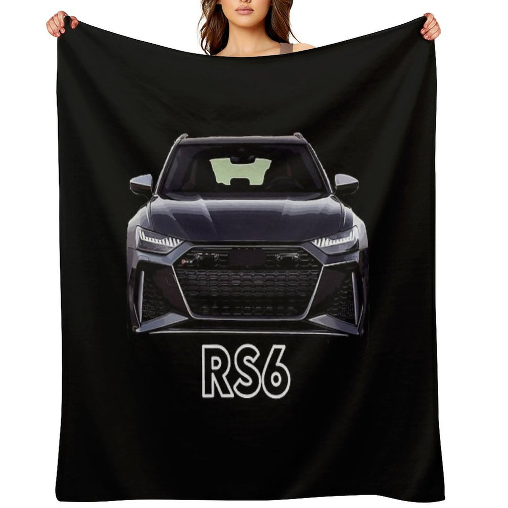 2020 Audi RS6 Travel-friendly Throw Blanket