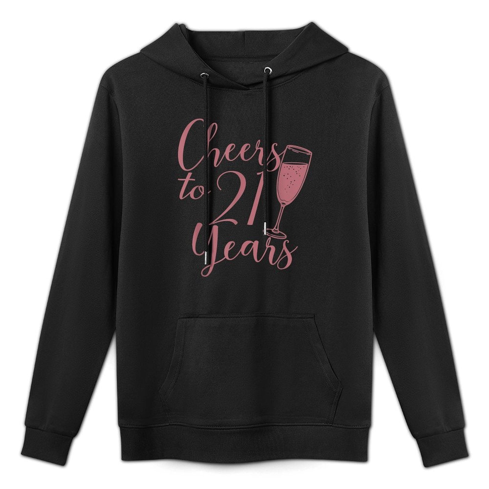 Cheers To 21 Years, For Her Women 21st Birthday Layering Staple Hoodie