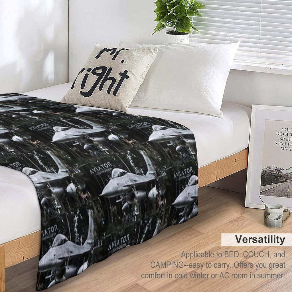 F-16 Fighting Falcon Comfort Throw Blanket