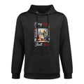 Every Knee Shall Bow Santa Christmas Nativity Scene Xmas Shape Retention Hoodie