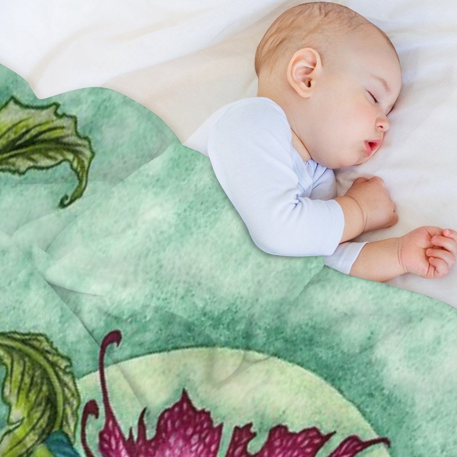 Flirting Eco-conscious Throw Blanket