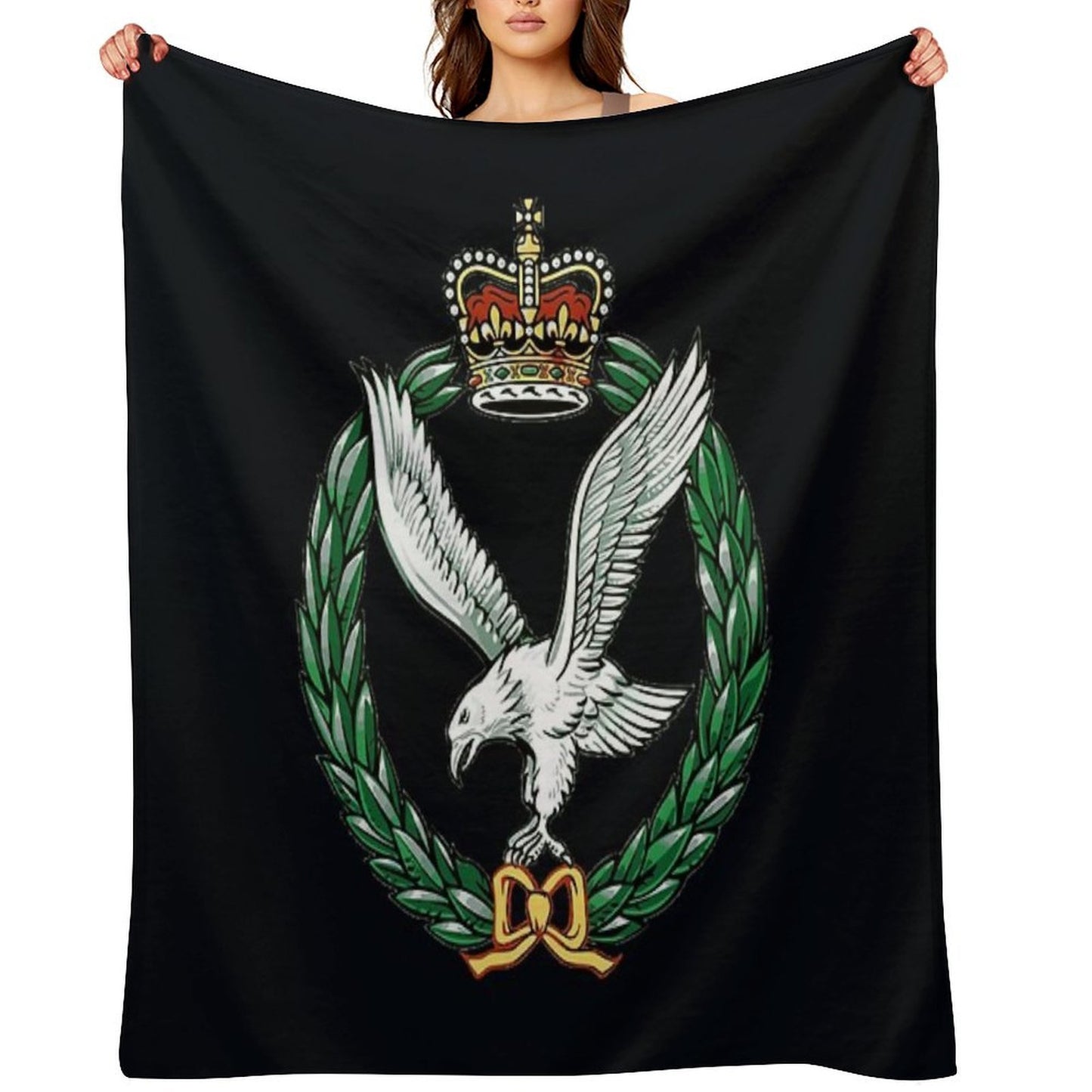 Army Air Corps (AAC) British Army Versatility Throw Blanket