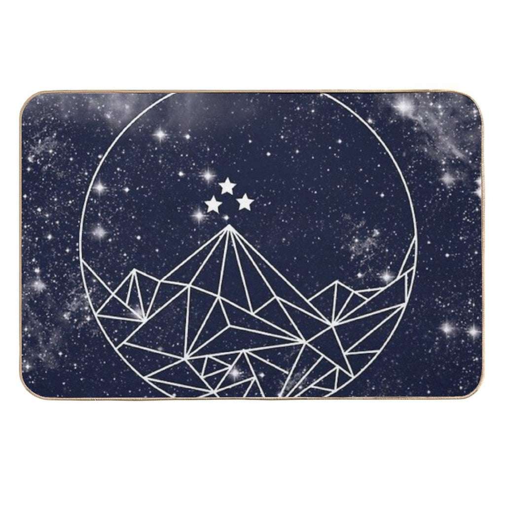 Acomaf Mountains  Dirt-Trapping Bath Mat