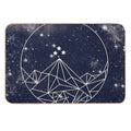 Acomaf Mountains  Dirt-Trapping Bath Mat
